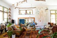 Boho chic wohnzimmer tisch