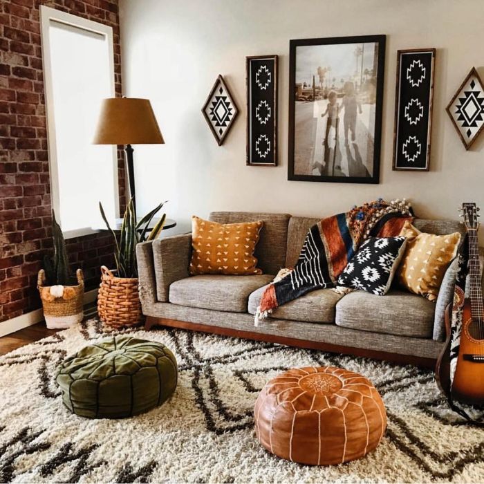 Boho living room